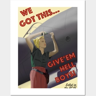 WW2 Poster Posters and Art